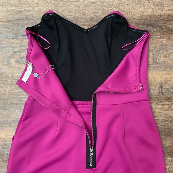 Costa Blanca | Strapless Purple Dress - Picture 4 of 8